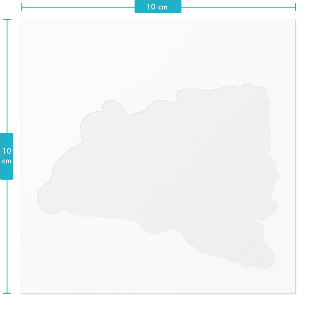 花束と甜頓蓮ステッカー