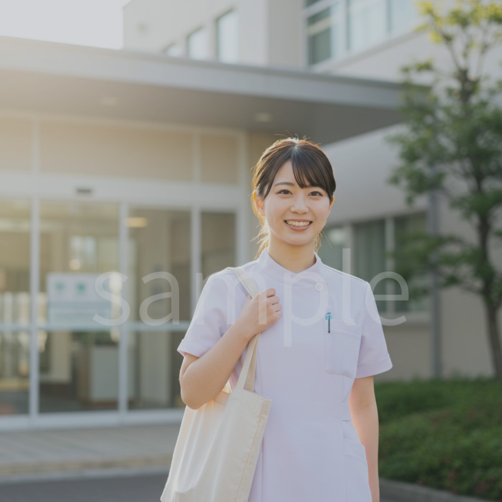 【うらさんのナース素材工房】看護師のリアルな日常10枚セット(商用利用OK)