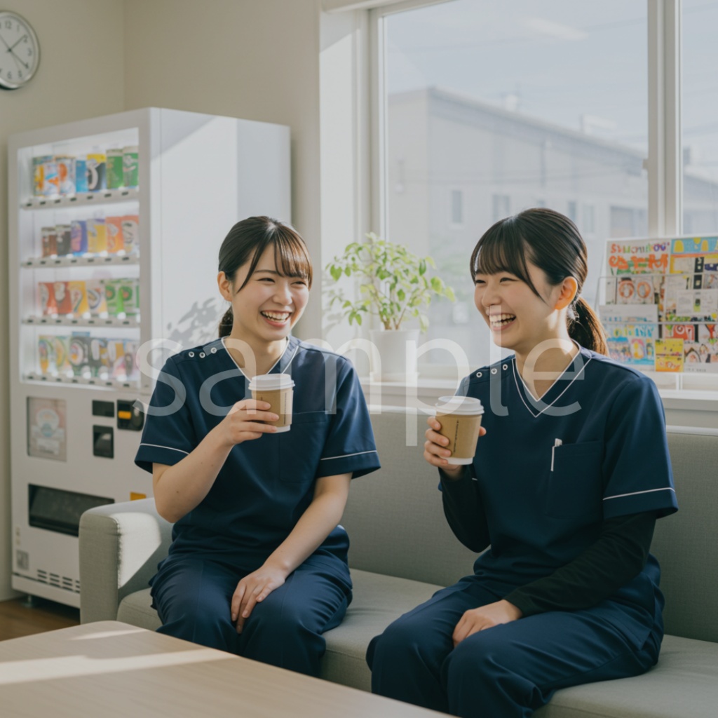 🌿【うらさんのナース素材工房】ホワイト職場の看護師写真素材セット【商用利用可・10枚】