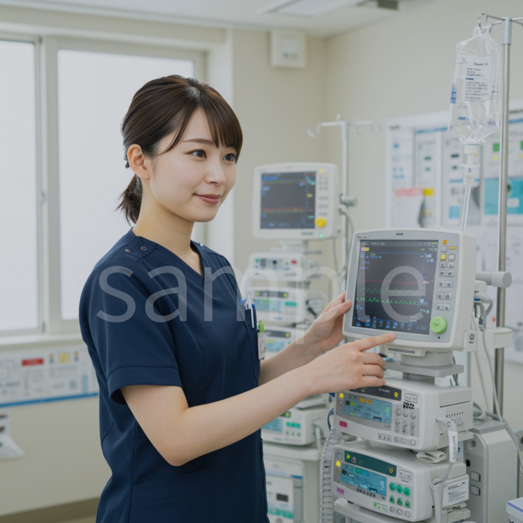 🌿【うらさんのナース素材工房】ホワイト職場の看護師写真素材セット【商用利用可・10枚】