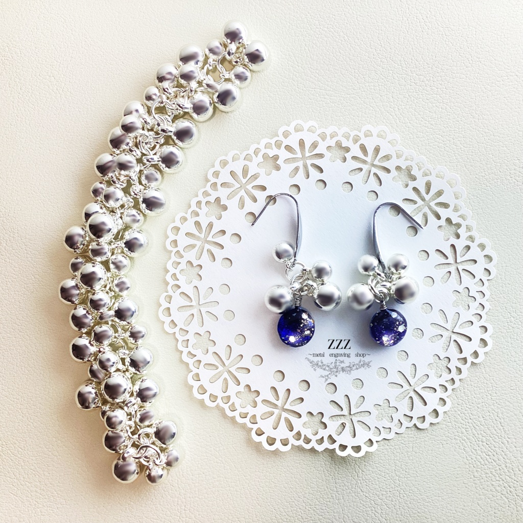 【再販】星海イメージピアス〜揺蕩(たゆた)うエーテル〜