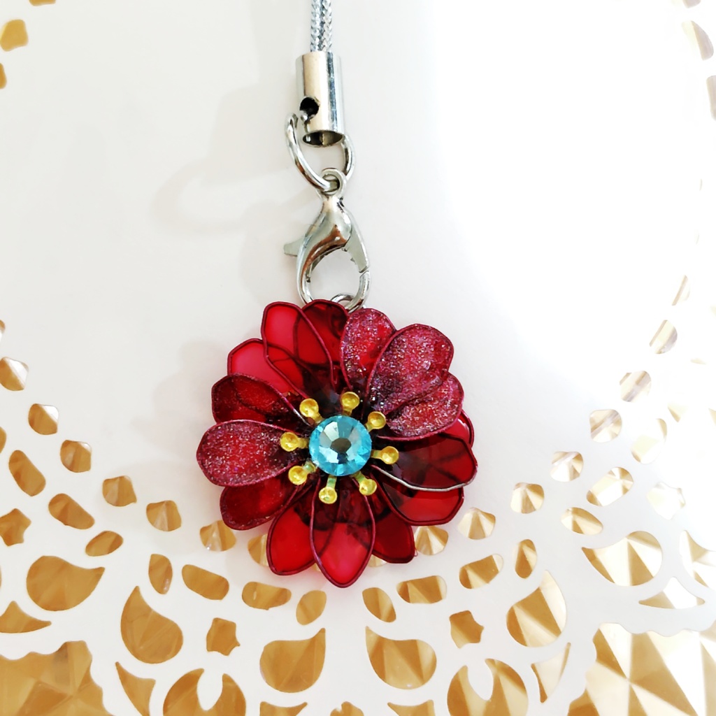 マジックプリズム ガーベラ水晶公イメージストラップ