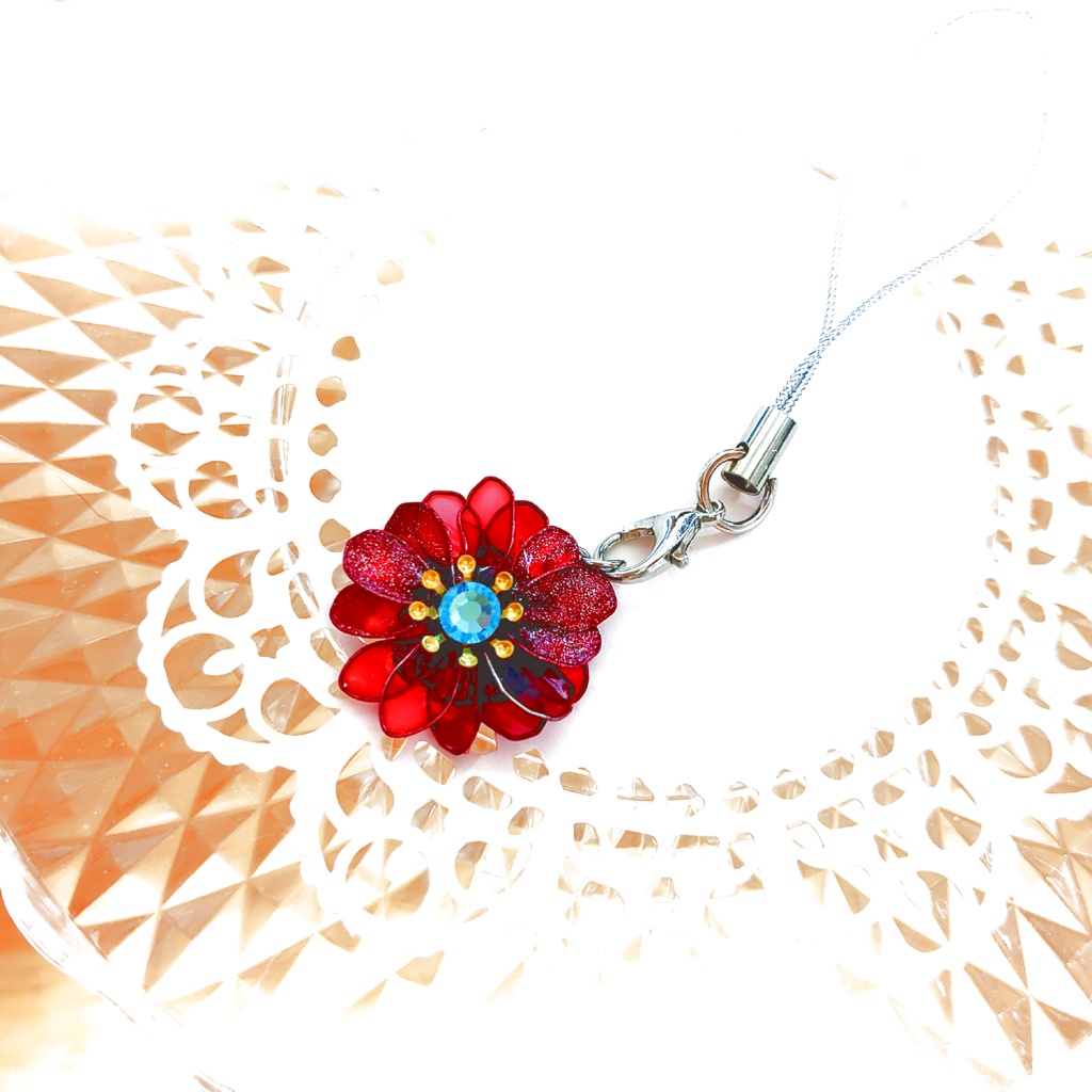 マジックプリズム ガーベラ水晶公イメージストラップ