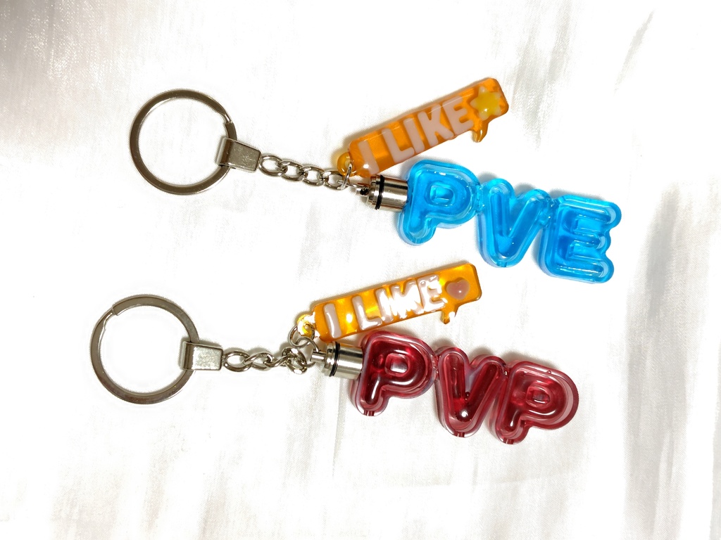 PVP,PVEキーホルダー