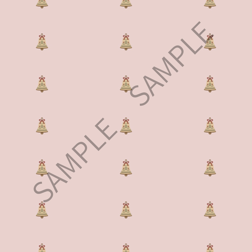 クリスマス デジタルペーパー 6枚セット | くすみカラー| Christmas digital paper