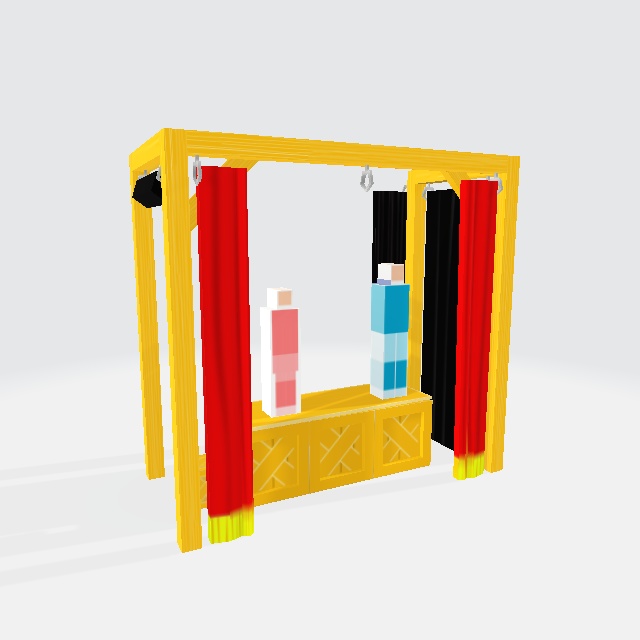 musomado-3DCG-set-vol-003 手作りステージ (Handmade Stage)