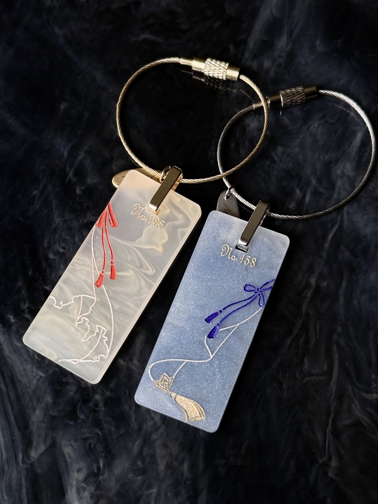 「飾札」アクリルチャーム