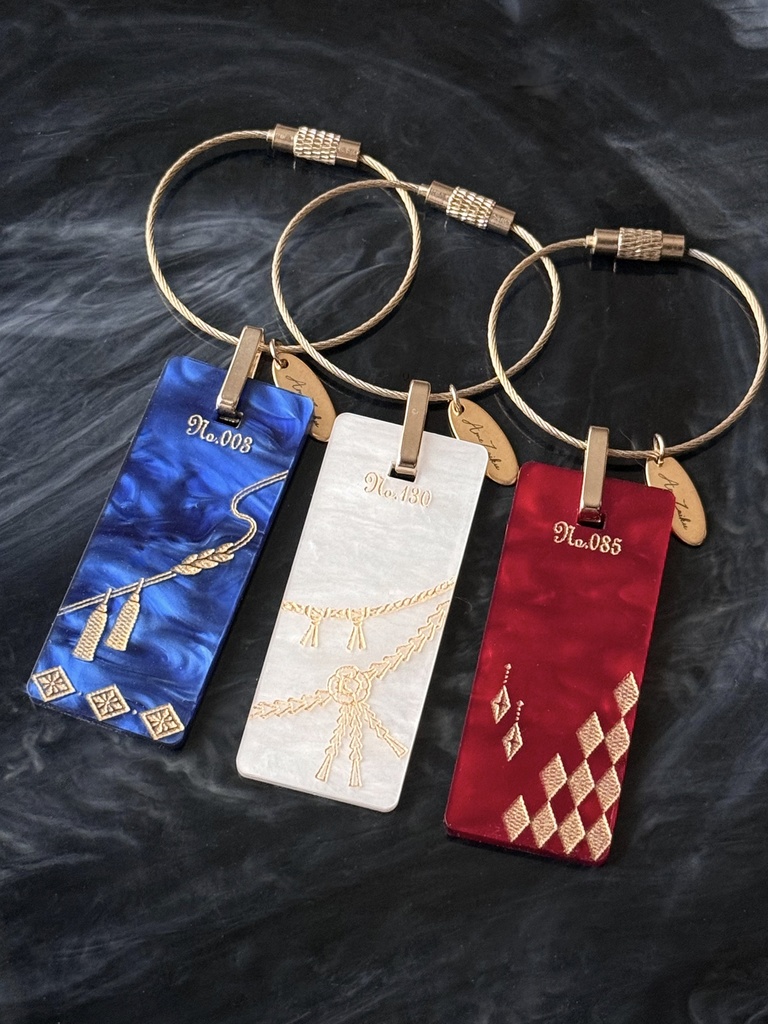 「飾札」アクリルチャーム