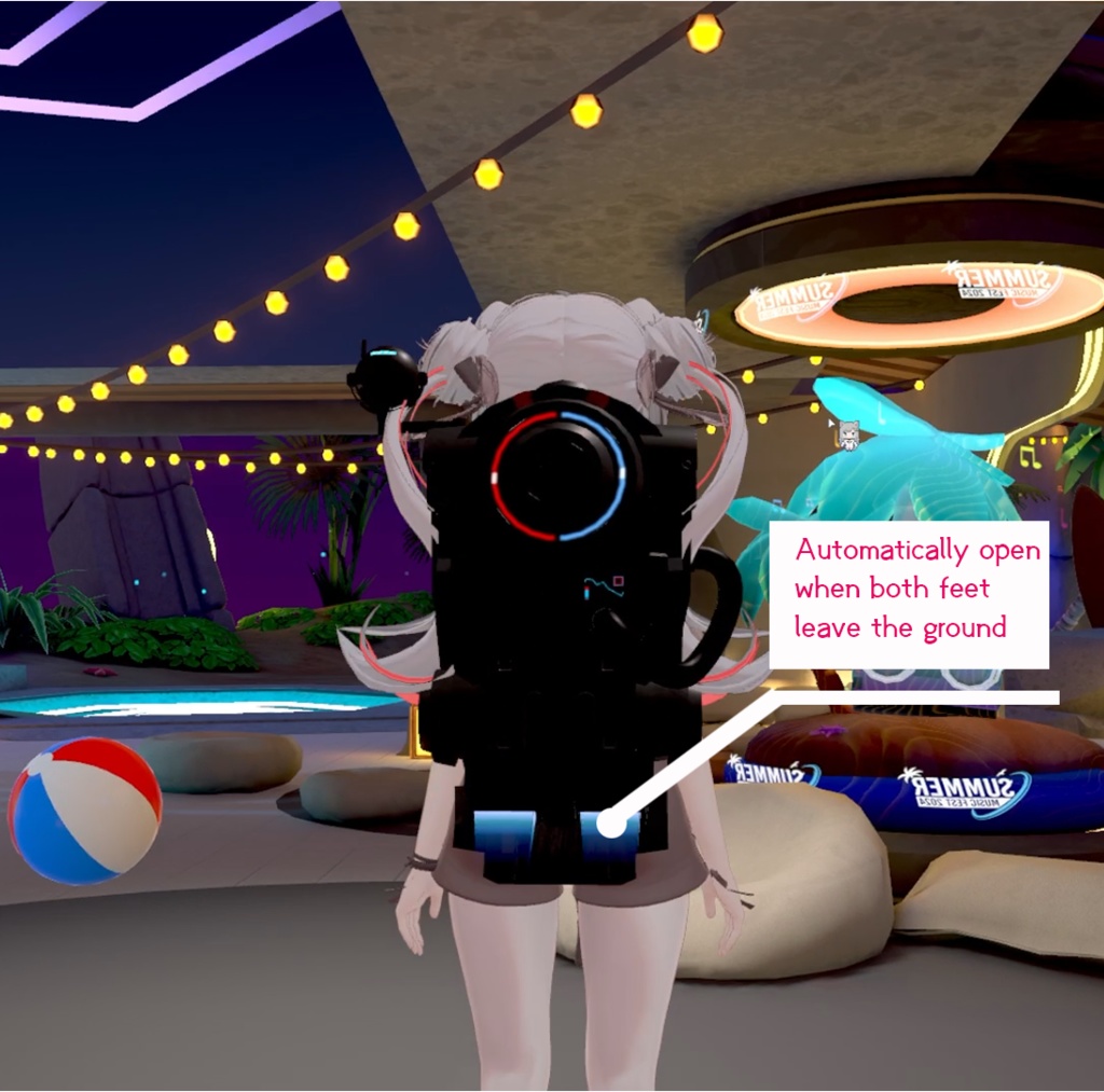 「マヌカ」用 A backpack for a certain game