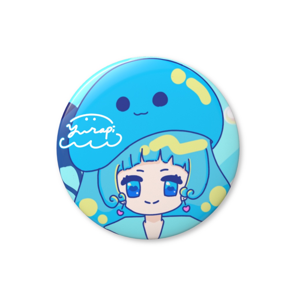 【2周年記念グッズ】サイン入り缶バッチ