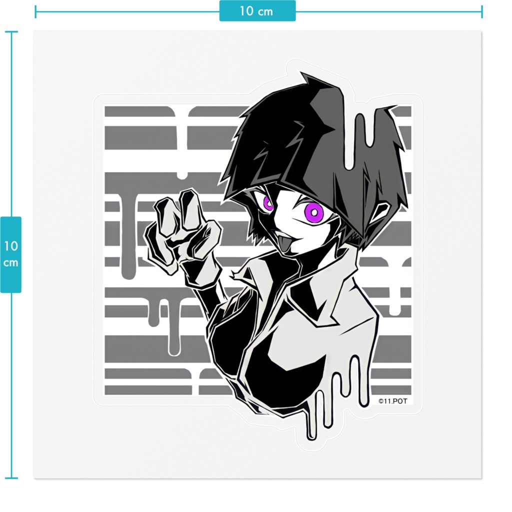 『Acid』クリアステッカー