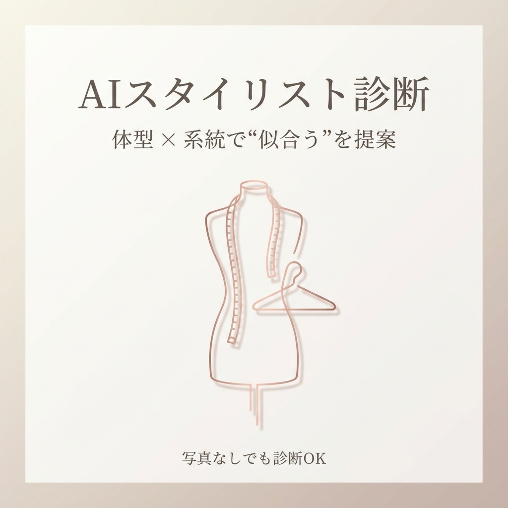 AIによる体型診断&コーデ提案GPT