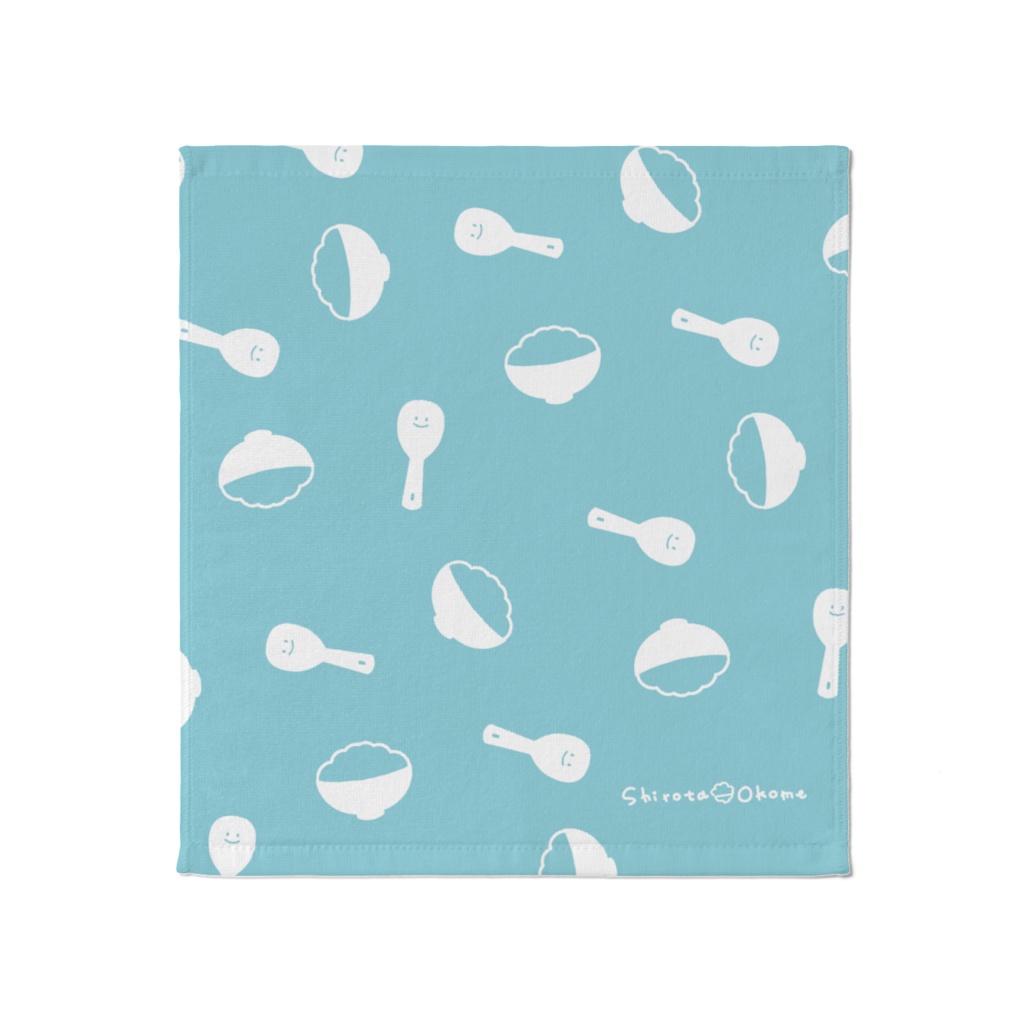 これでおててふいてね