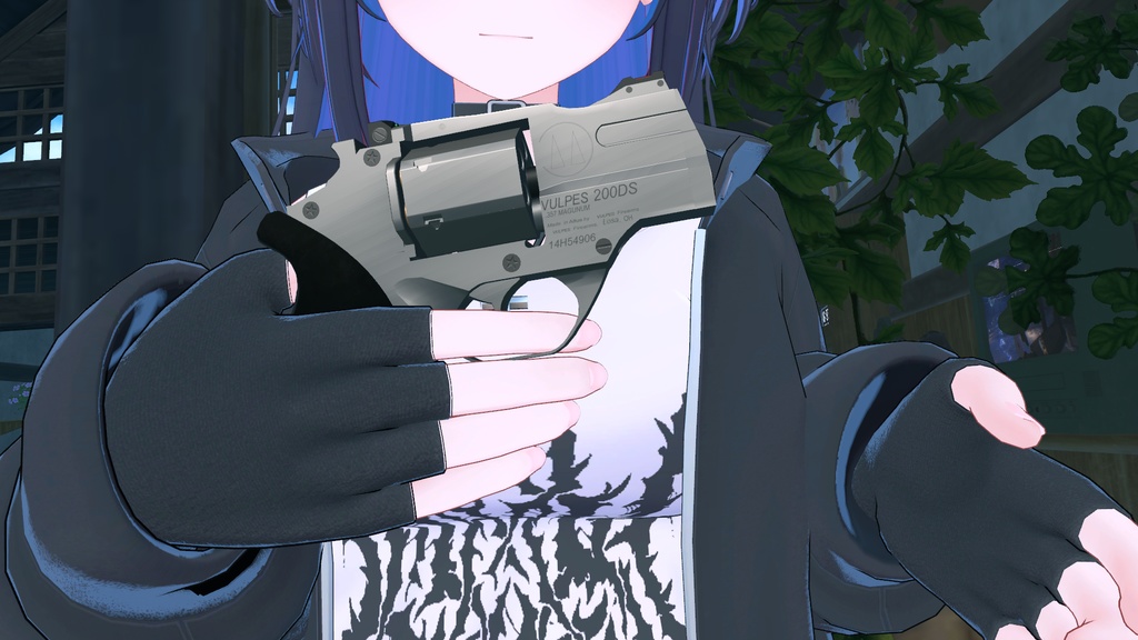 【VRCHAT向け】VULPESリボルバー 60DS/200DS