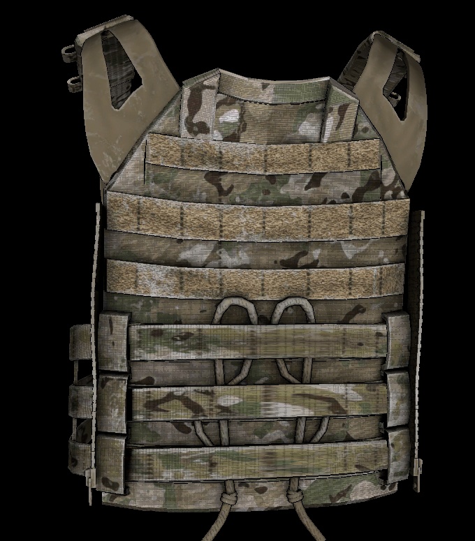 【vrchat向け】JPCプレートキャリア