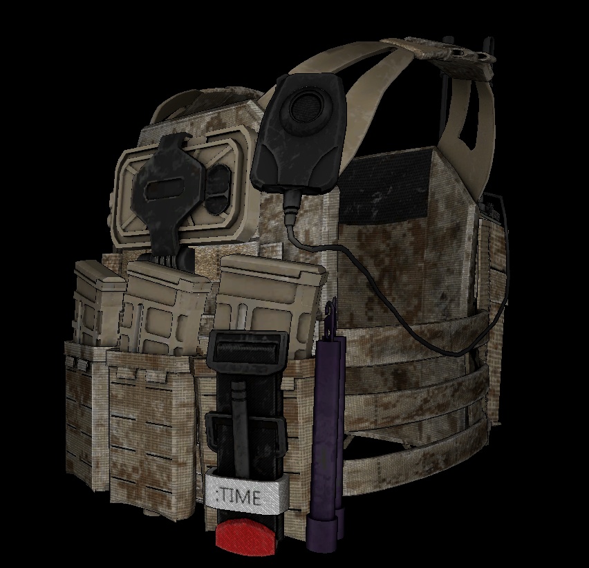 【vrchat向け】JPCプレートキャリア