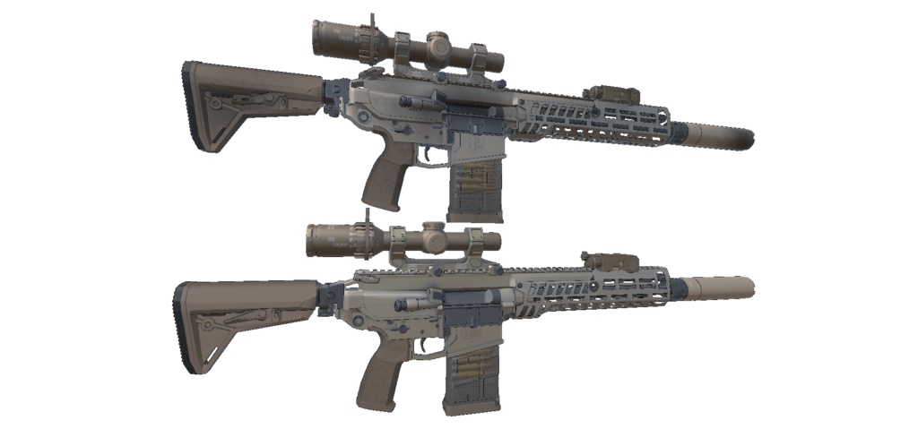 【VRCHAT想定】MCX SPEAR