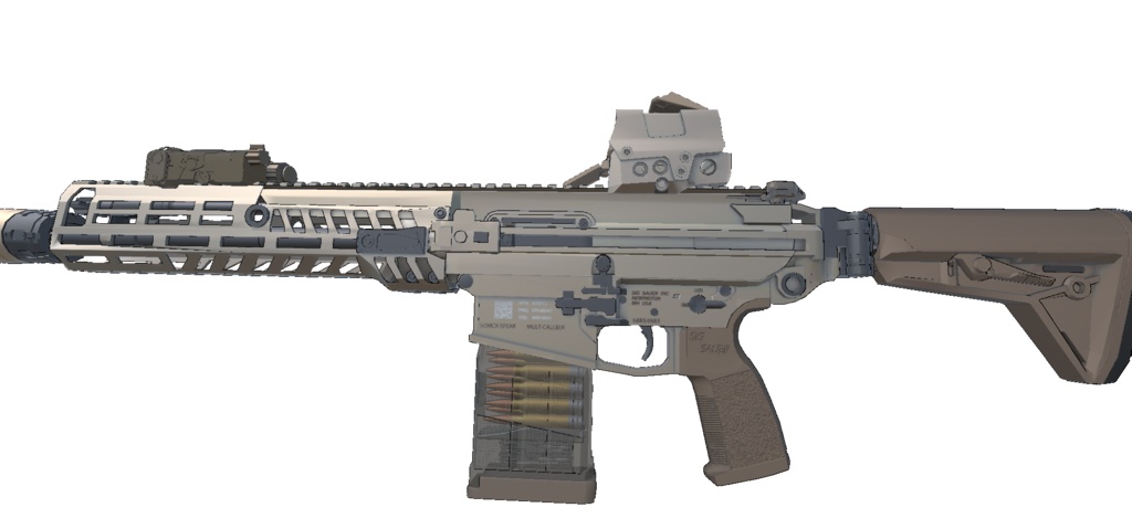 【VRCHAT想定】MCX SPEAR