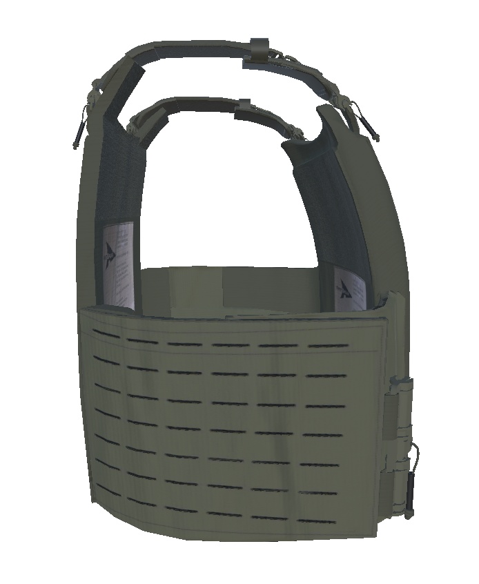 【VRCHAT想定】SIEGERプレートキャリア