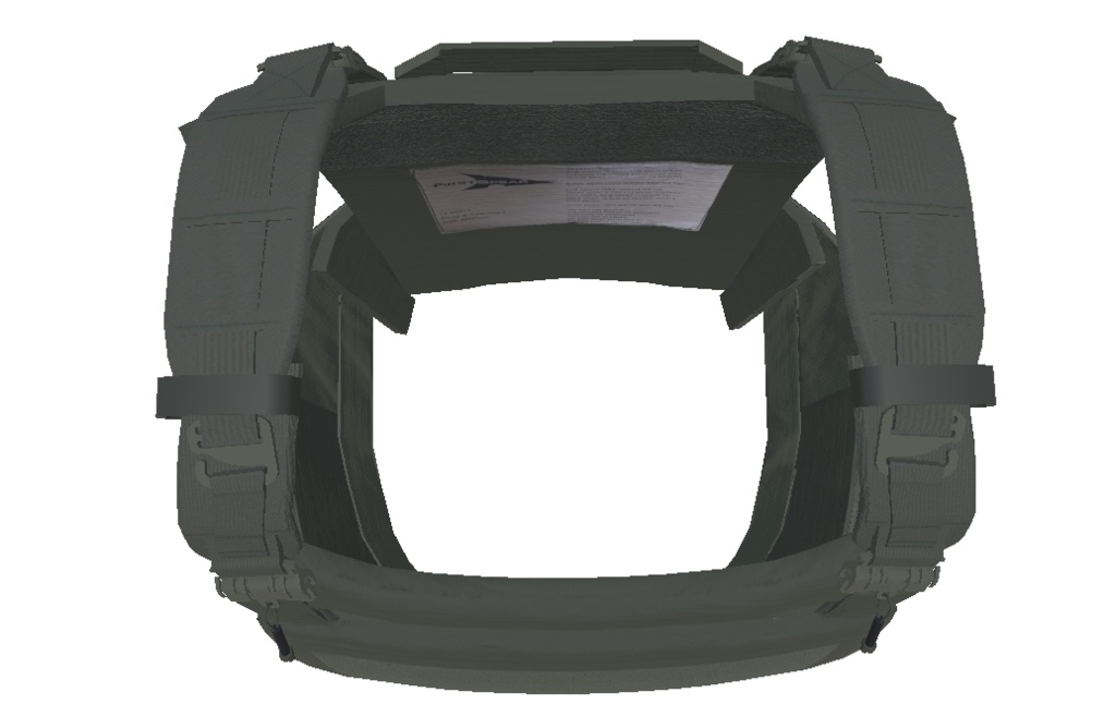 【VRCHAT想定】SIEGERプレートキャリア