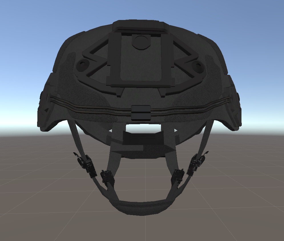 【VRCHAT想定】exfilヘルメット