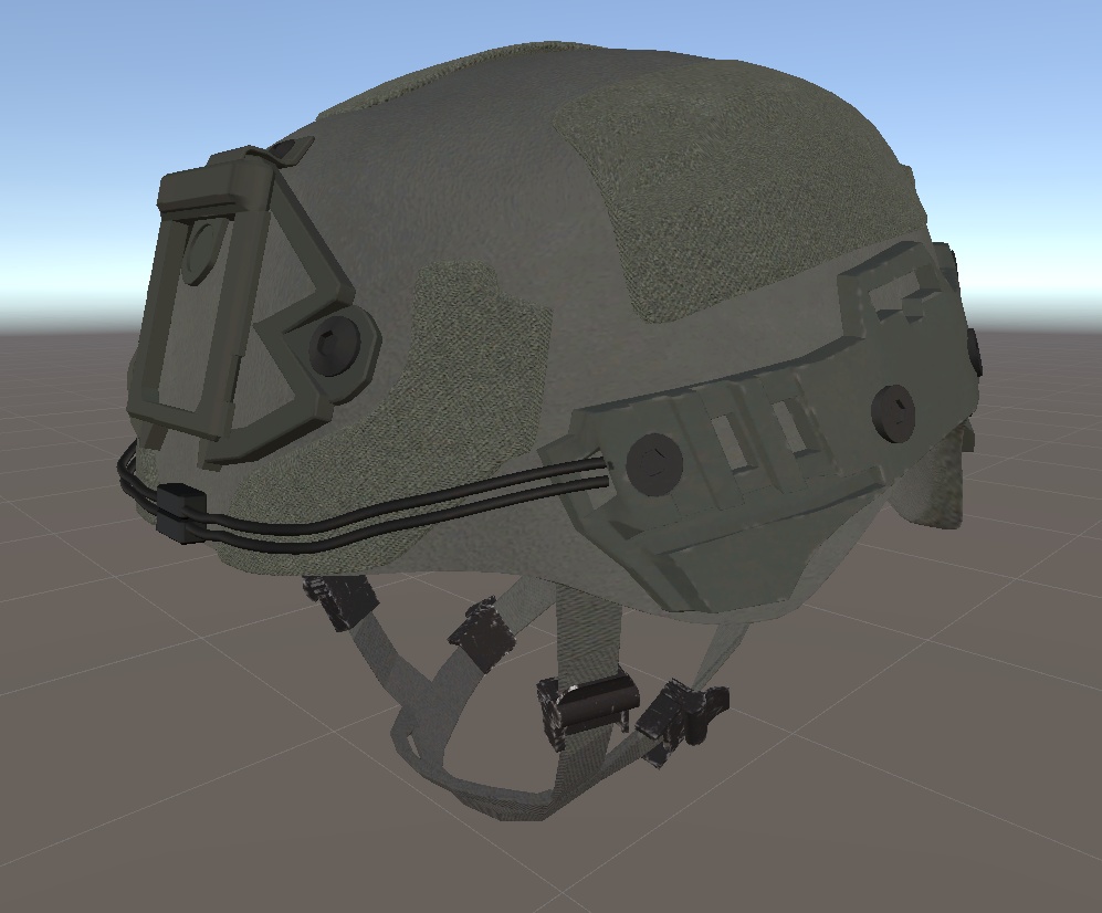 【VRCHAT想定】exfilヘルメット