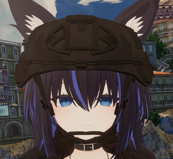 【VRCHAT想定】exfilヘルメット