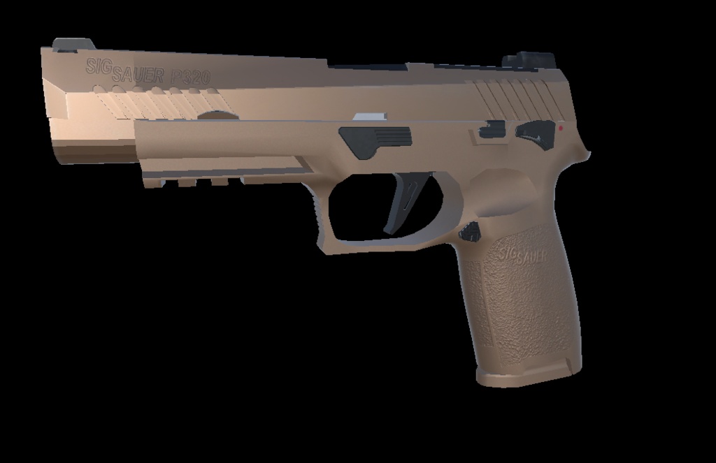 【VRCHAT想定】P320 拳銃