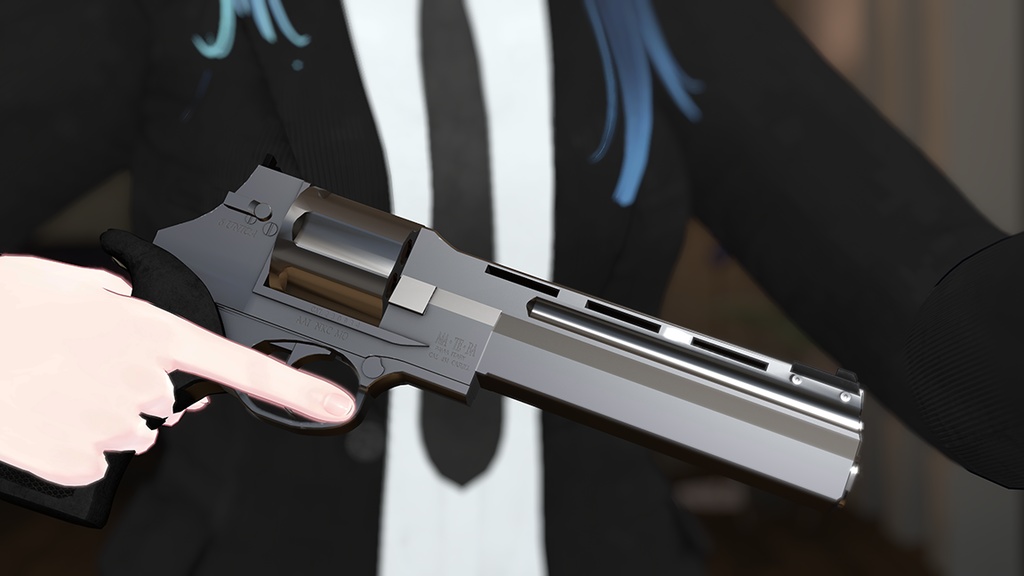 【VRChat想定】MATEBA 6 UNICA リボルバー