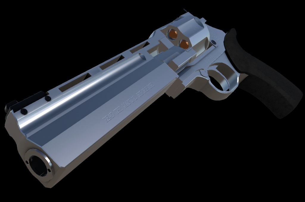 【VRChat想定】MATEBA 6 UNICA リボルバー