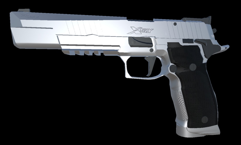 【VRChat想定】P226 X-SIX 拳銃