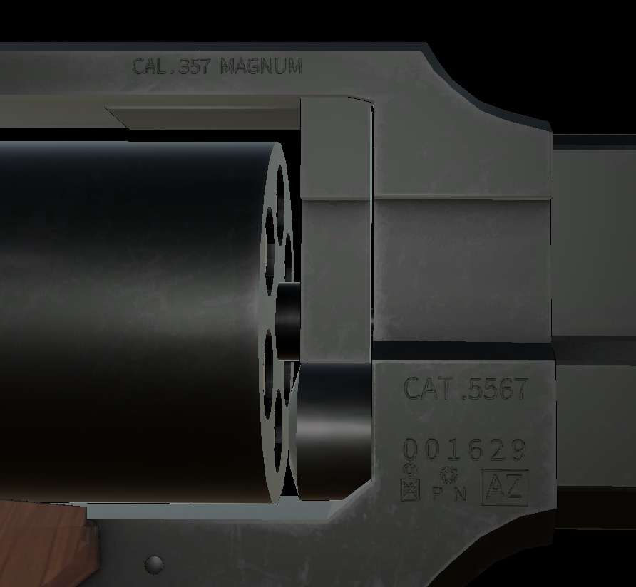 【VRCHAT想定】マテバ2006Mリボルバー