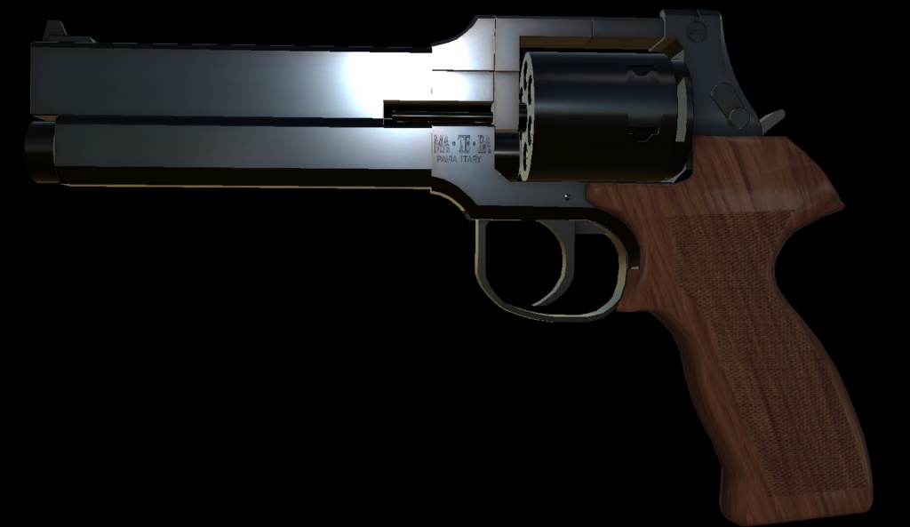 【VRCHAT想定】マテバ2006Mリボルバー