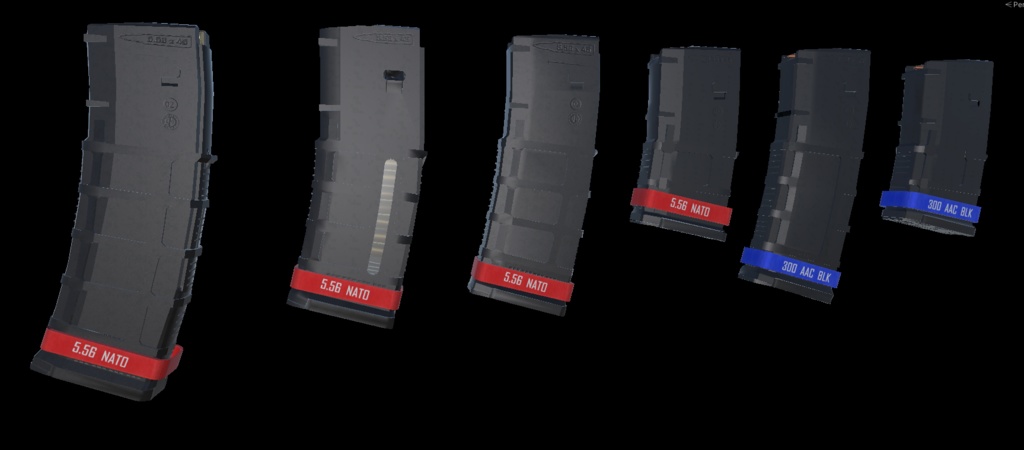 【VRChat想定】PMAGセット