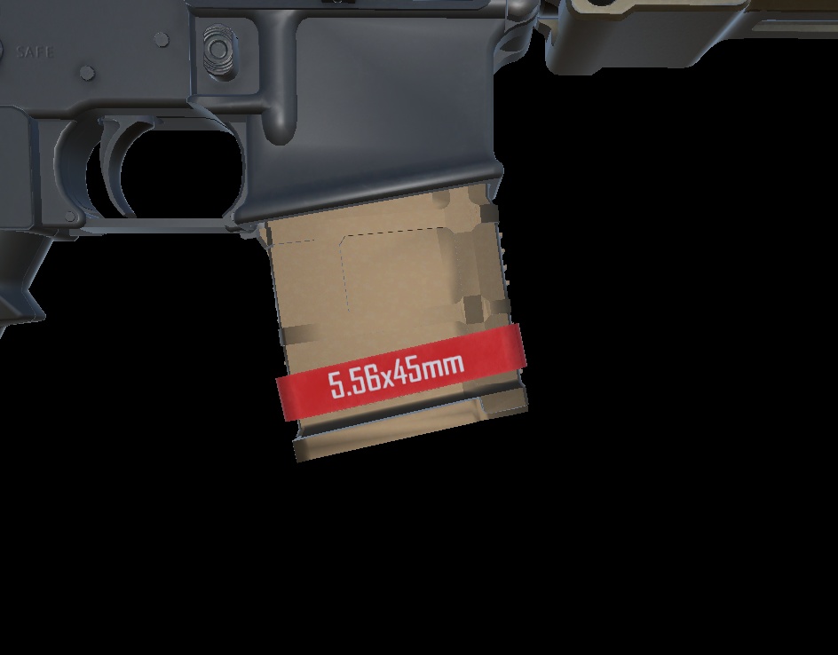 【VRChat想定】PMAGセット