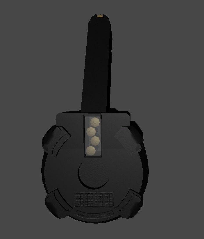 【VRCHAT想定】ドラムマガジンセット