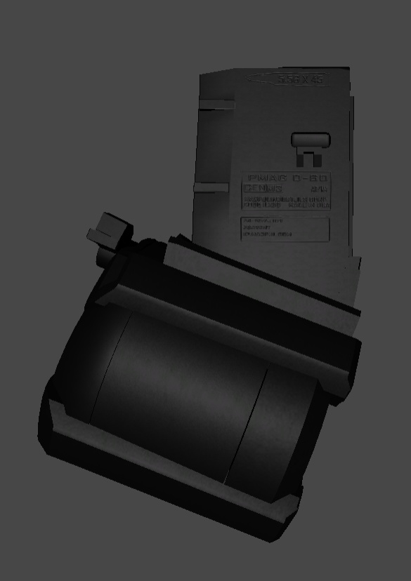 【VRCHAT想定】ドラムマガジンセット