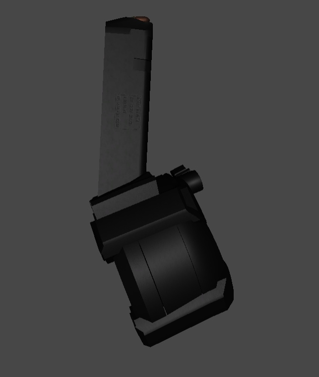 【VRCHAT想定】ドラムマガジンセット