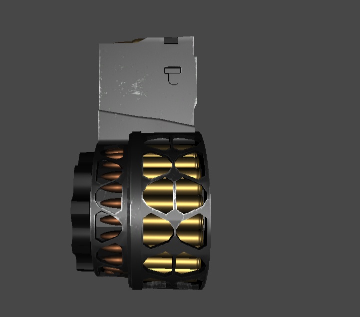 【VRCHAT想定】ドラムマガジンセット