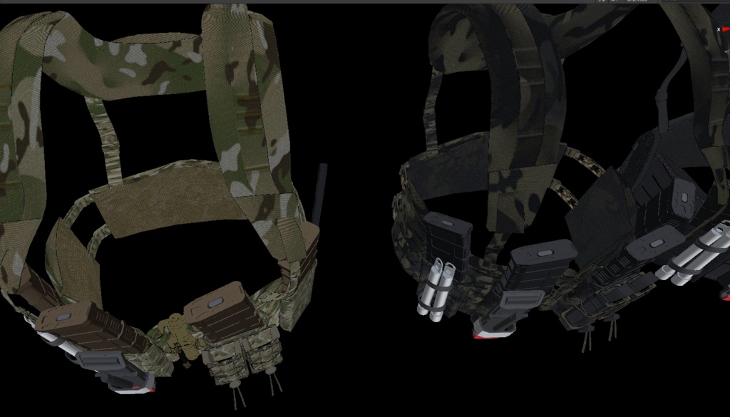 【VRCHAT想定】セレスティア対応チェストリグ