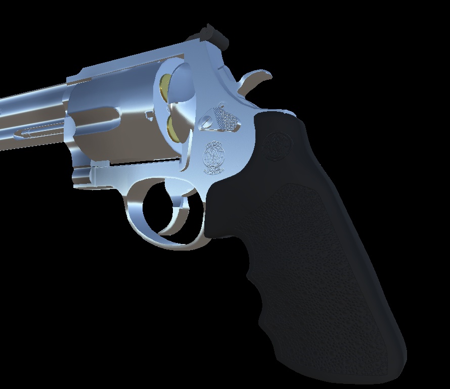 【VRChat想定】s&w M500