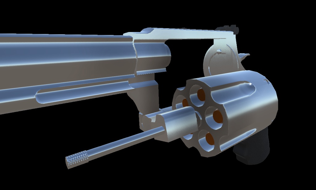 【VRChat想定】s&w M500