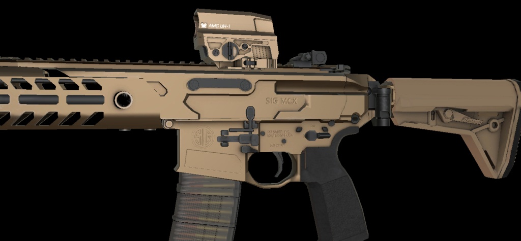 【VRCHAT想定】MCX VIRTUS アサルトライフル