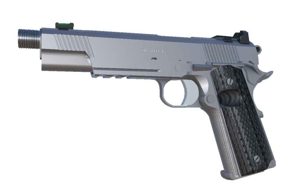 【VRCHAT想定】SFA 1911 OPERATOR ハンドガン