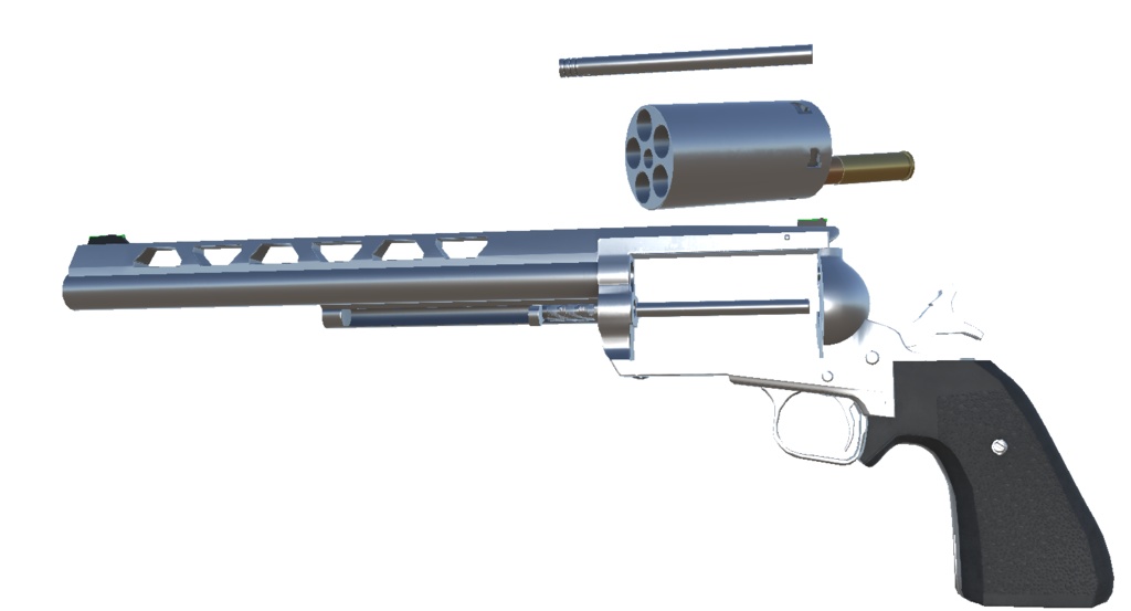 【VRCHAT想定】BFR リボルバー