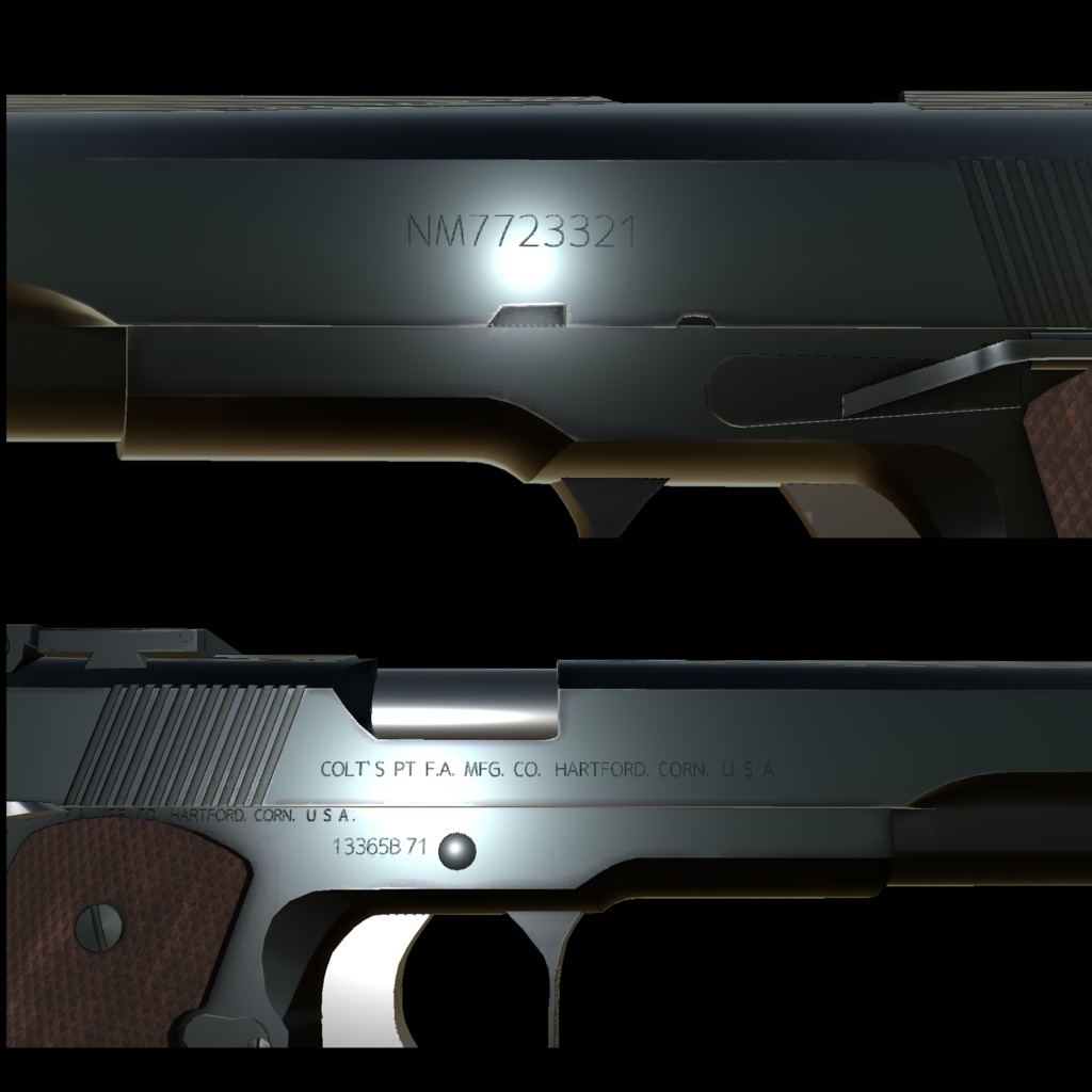 【VRCHAT想定】HOAG 6インチロングスライドカスタム