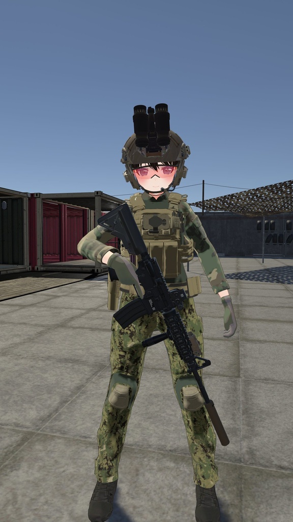 【VRCHAT想定】オペレーターセット