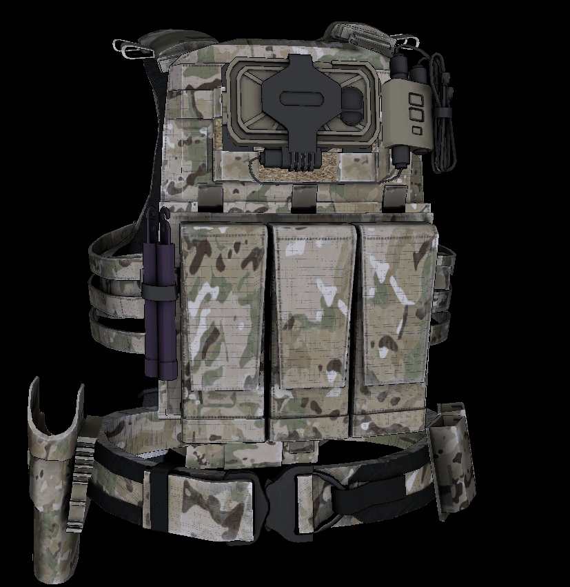 【VRCHAT想定】オペレーターセット 男性用