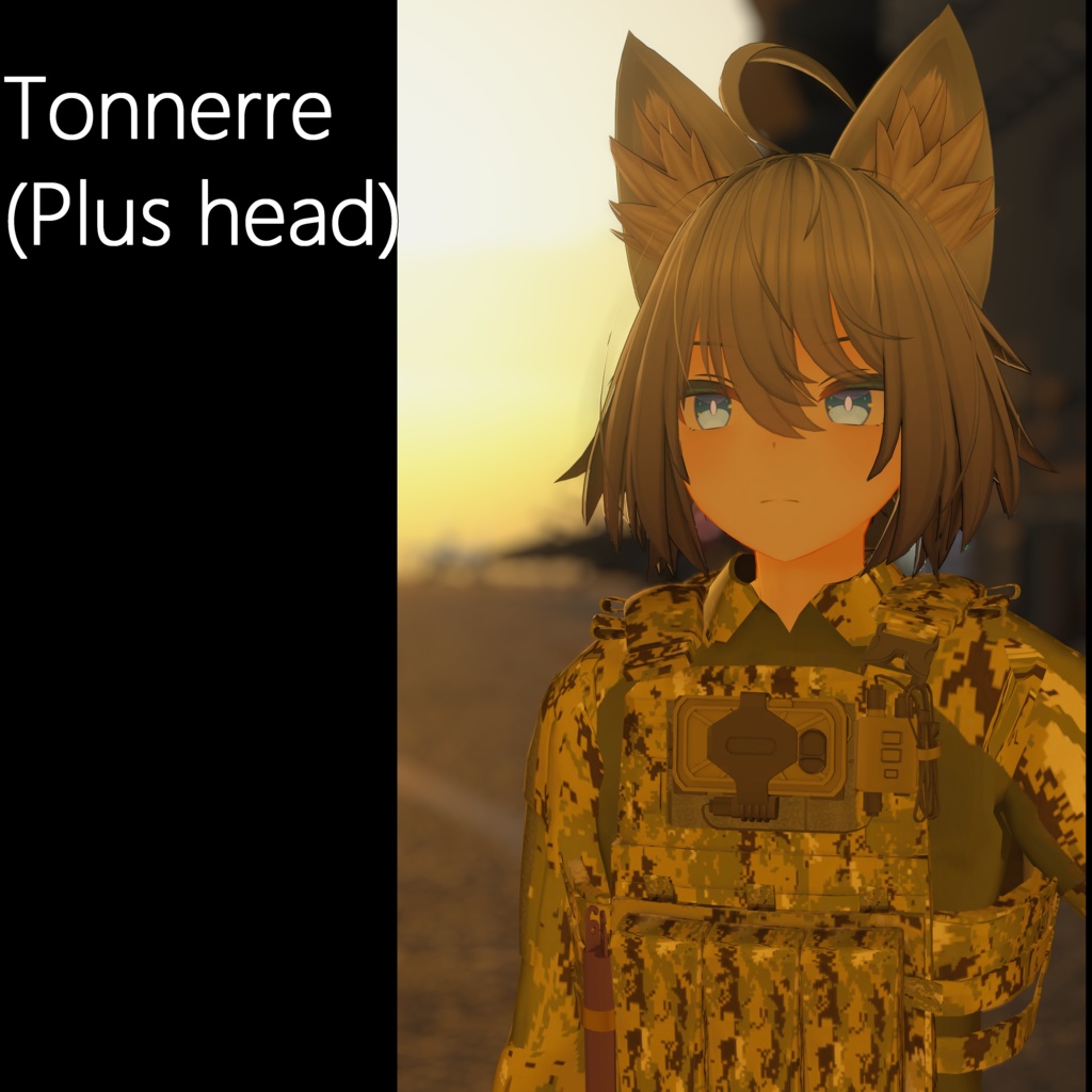 【VRCHAT想定】オペレーターセット 男性用
