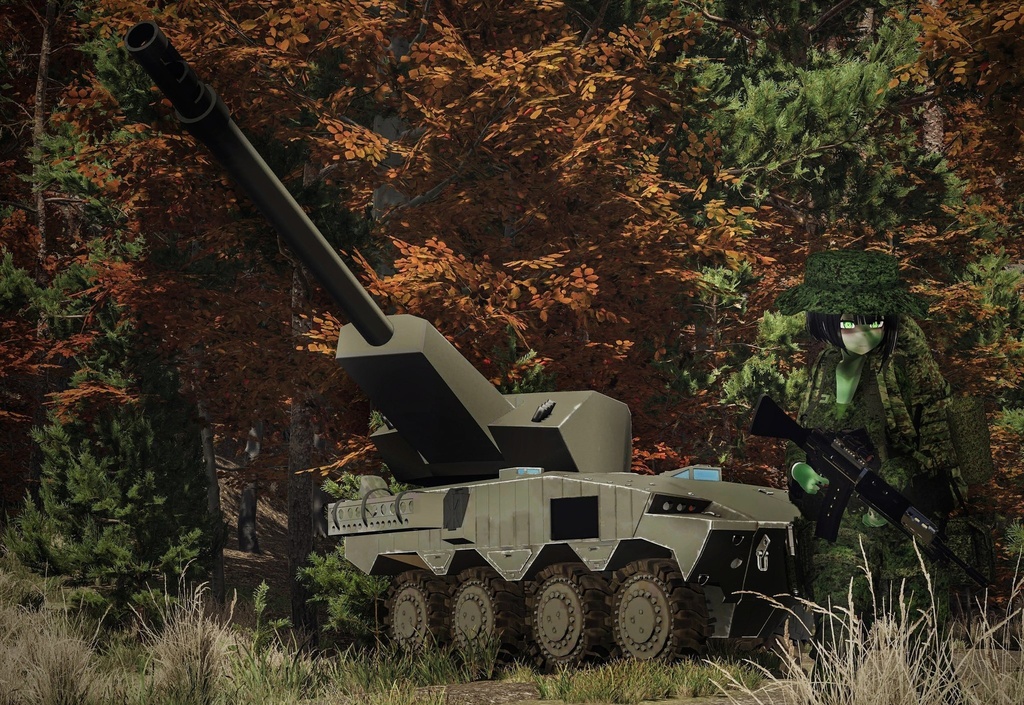 【VRCHAT想定】エイタン装甲車ファミリー